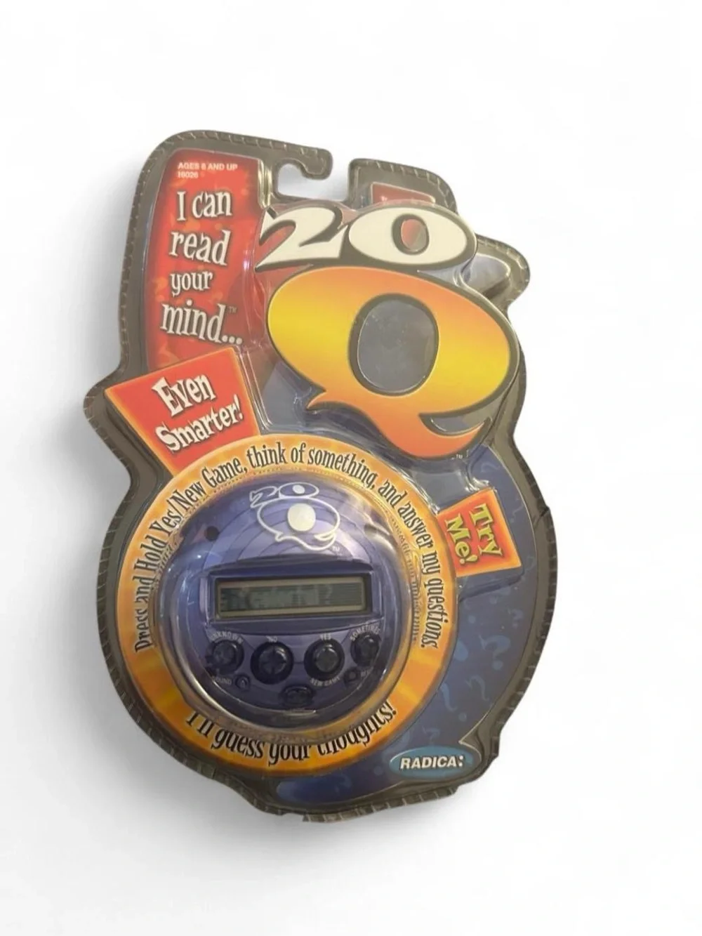 Vintage Radica 20Q Electronic Handheld Game Purple New Sealed Y2K Retro Toy